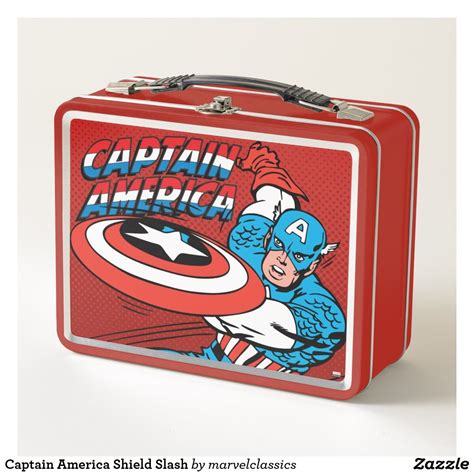 captian america lunch box metal|captain america lunch box products for sale .